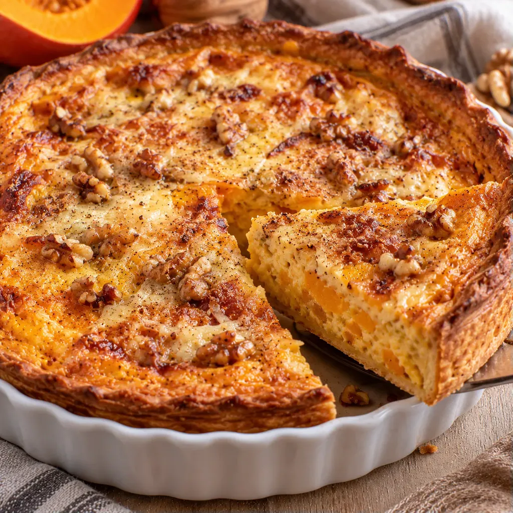 Potimarron noix moutarde