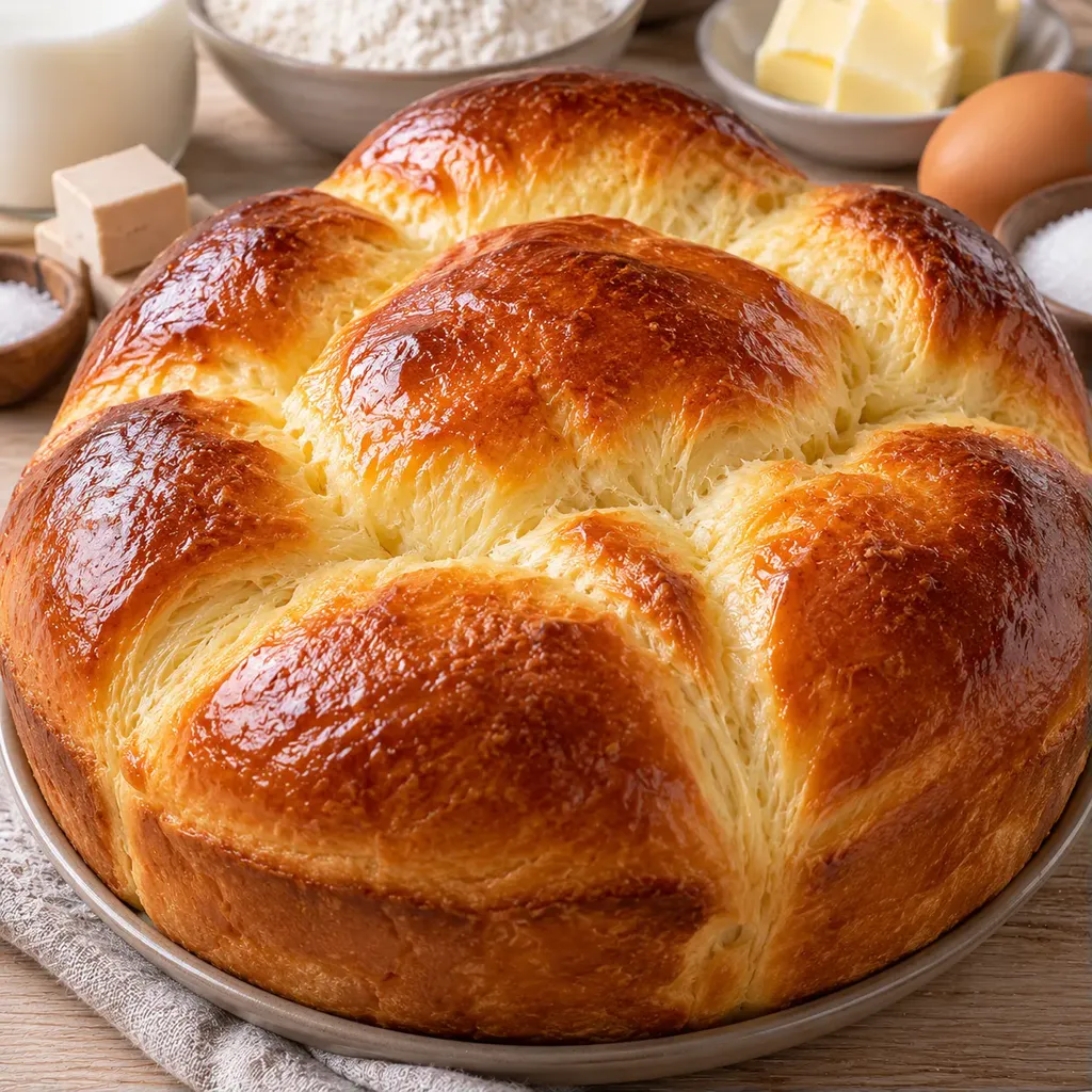 Brioche moelleuse maison