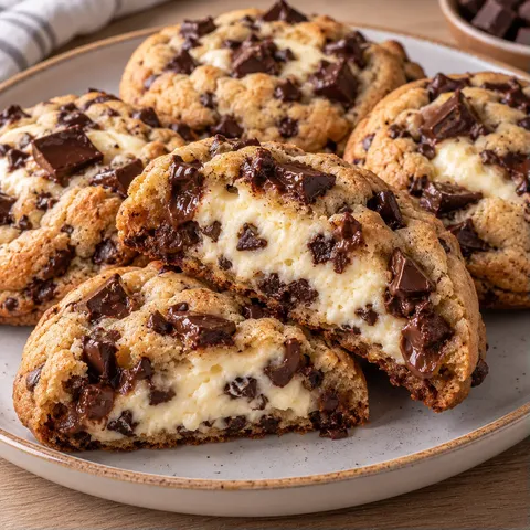 Cheesecake chocolat cookie