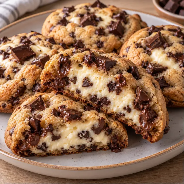 Cheesecake chocolat cookie
