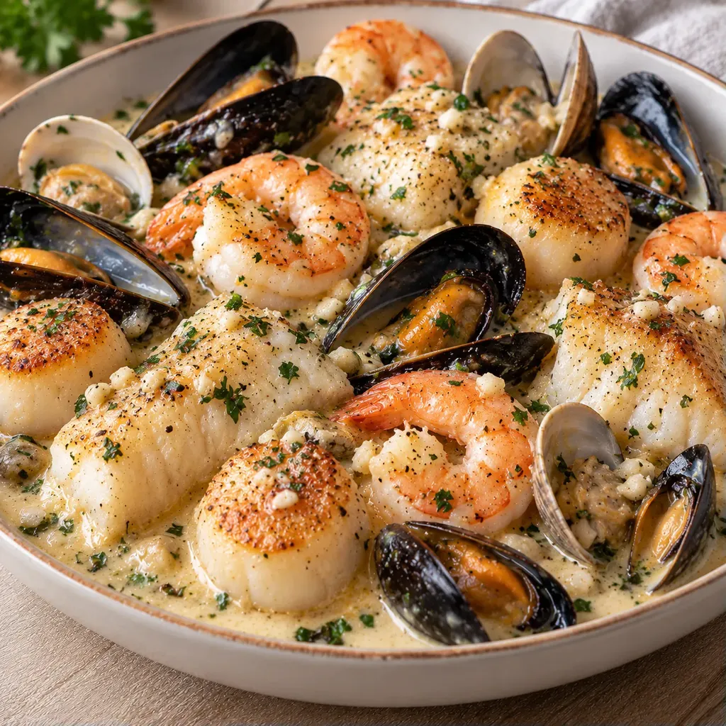 Crémeux fruits de mer