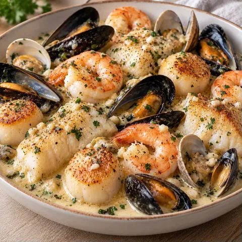 Crémeux fruits de mer