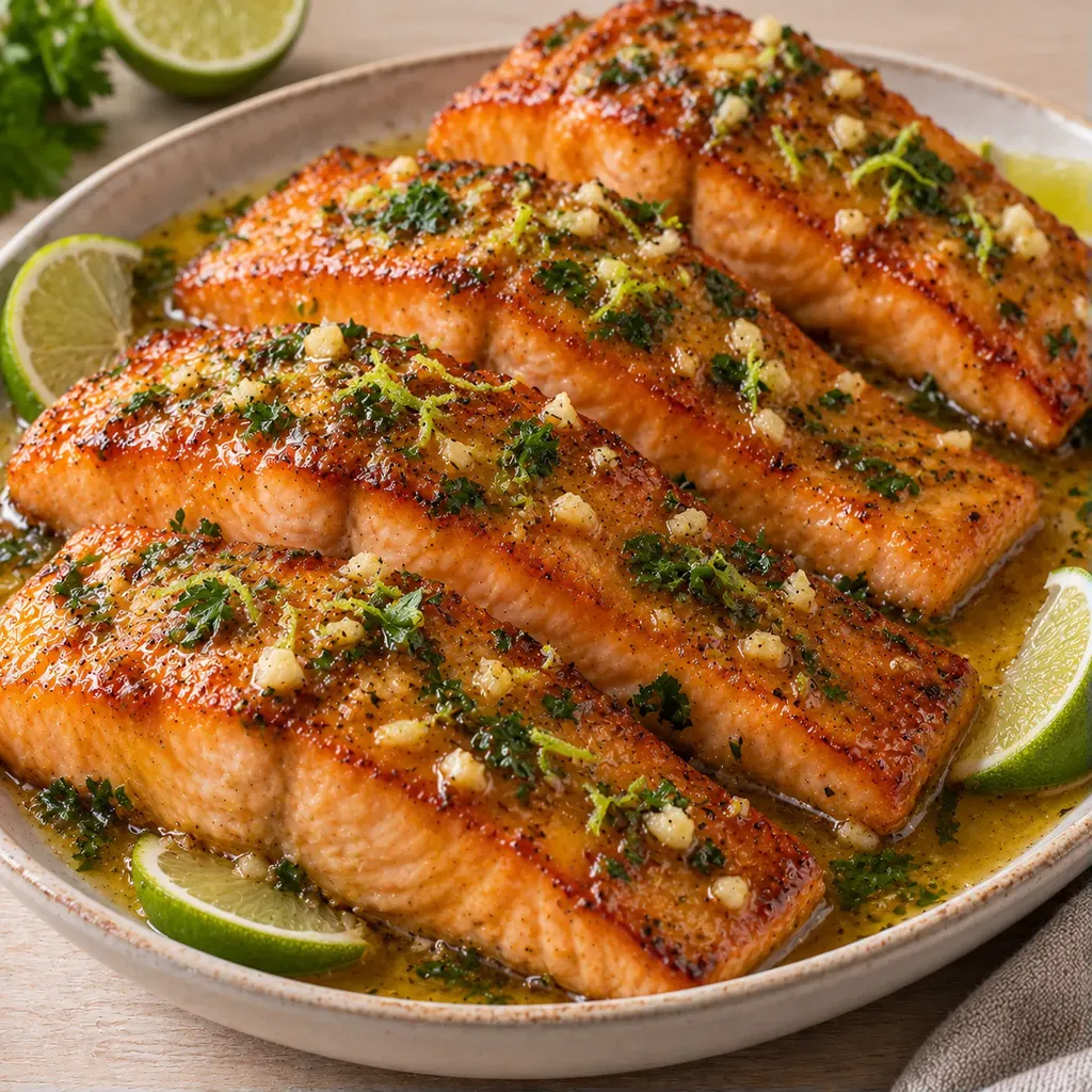 Saumon caramélisé citron