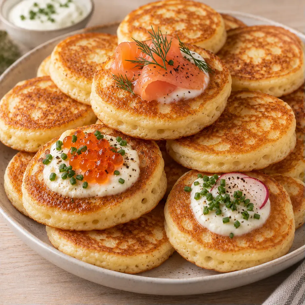 Blinis faits maison