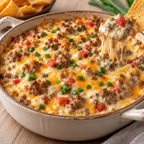 Dip saucisse crémeux