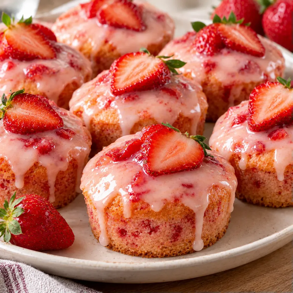 Gâteaux Fraises