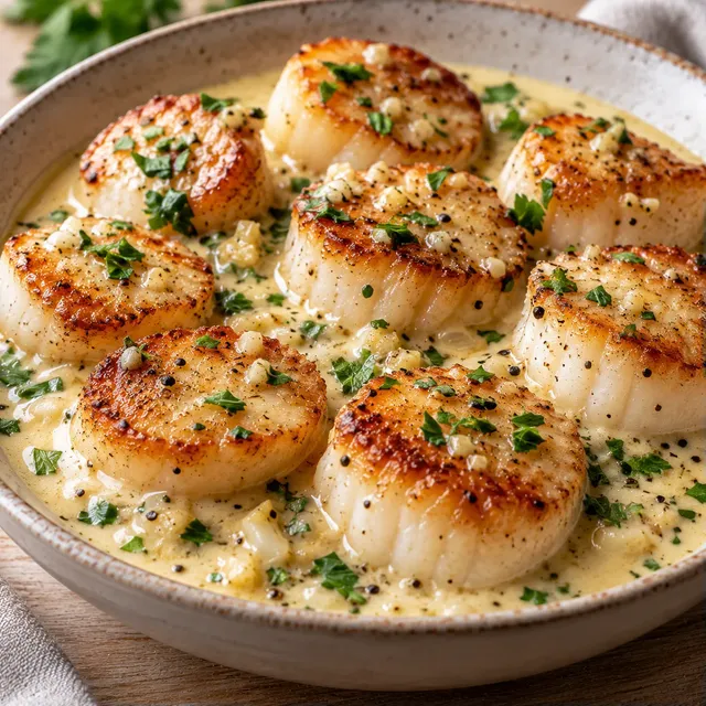 St Jacques Sauce Crème