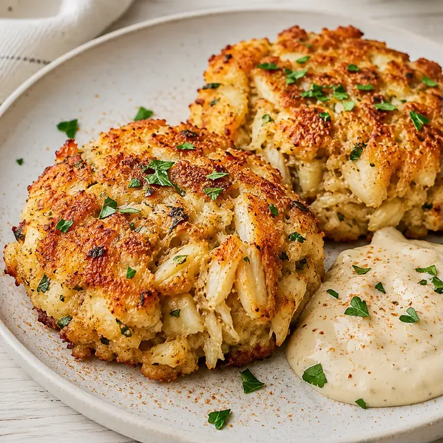 Galettes crabe Maryland