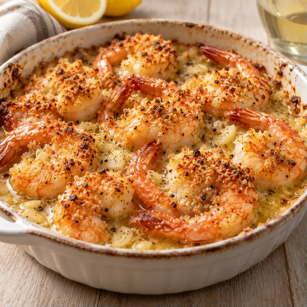 Crevettes Four Croustillantes