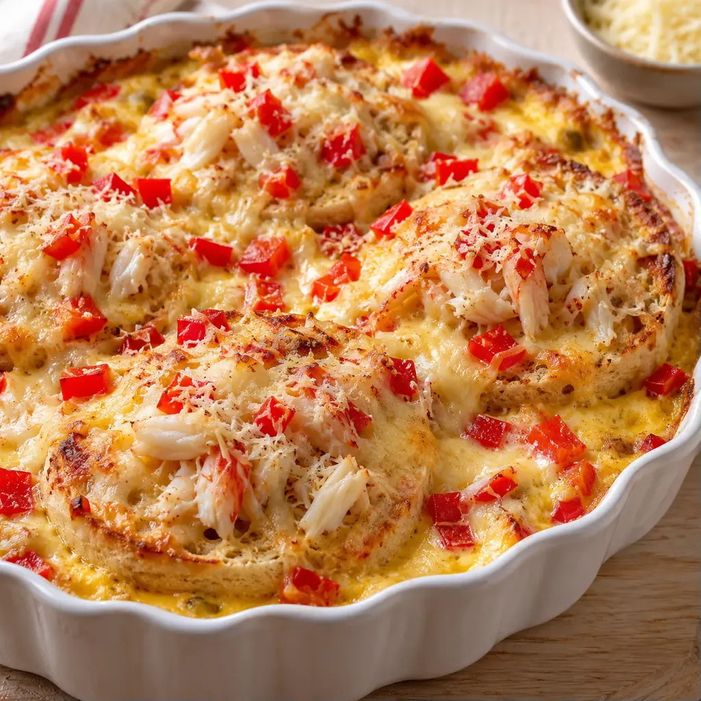 Gratin au Crabe