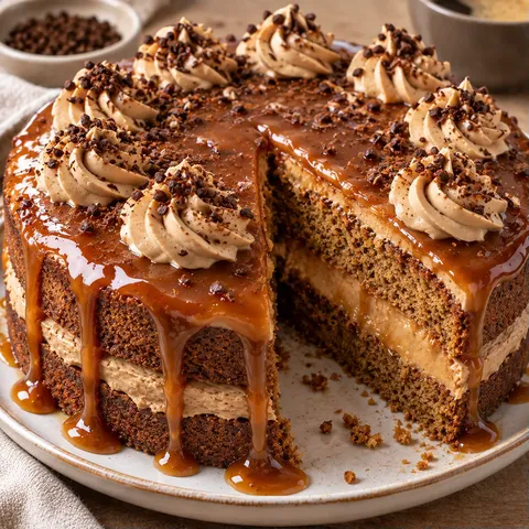 Café Caramel Gâteau