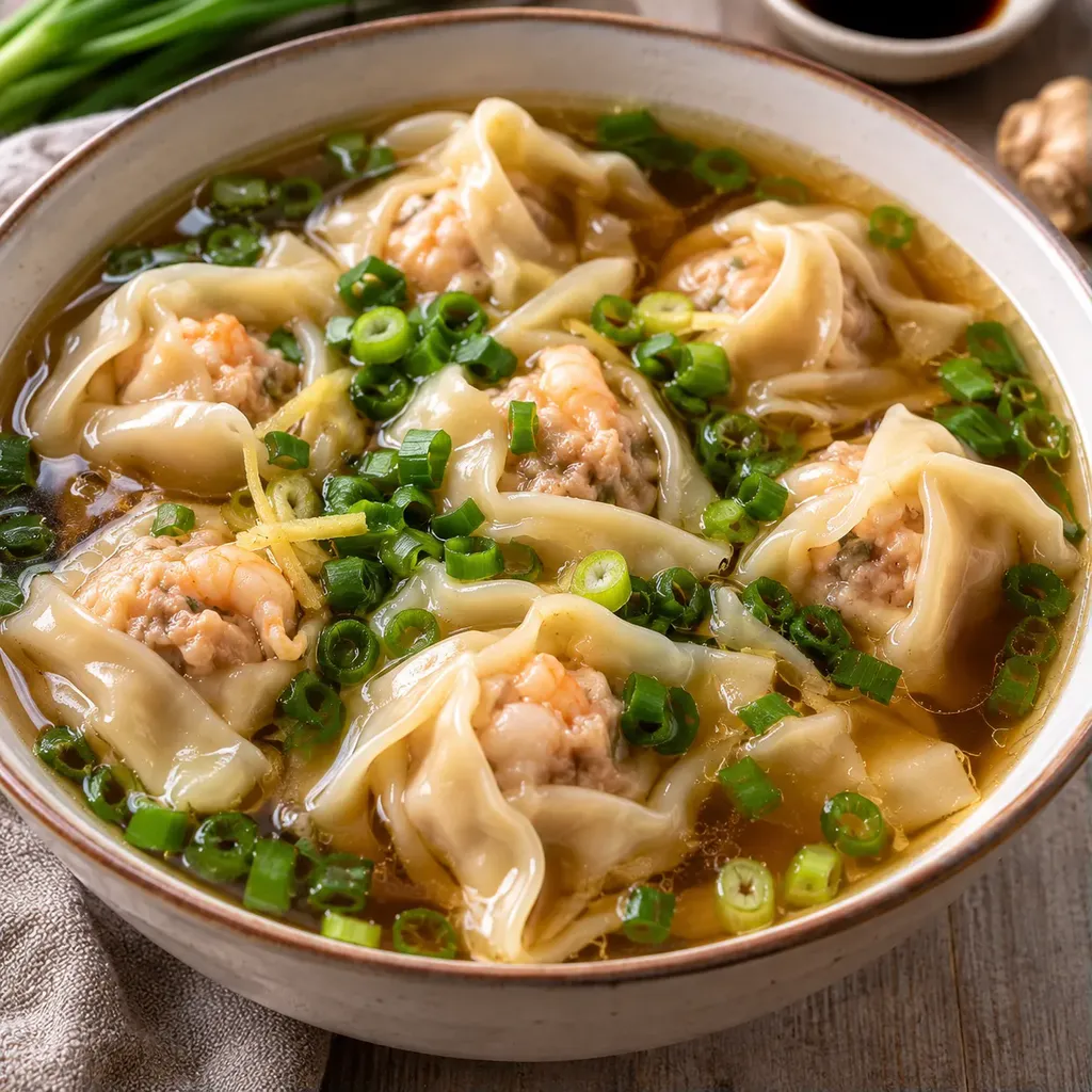 Wontons Bouillon Parfumé