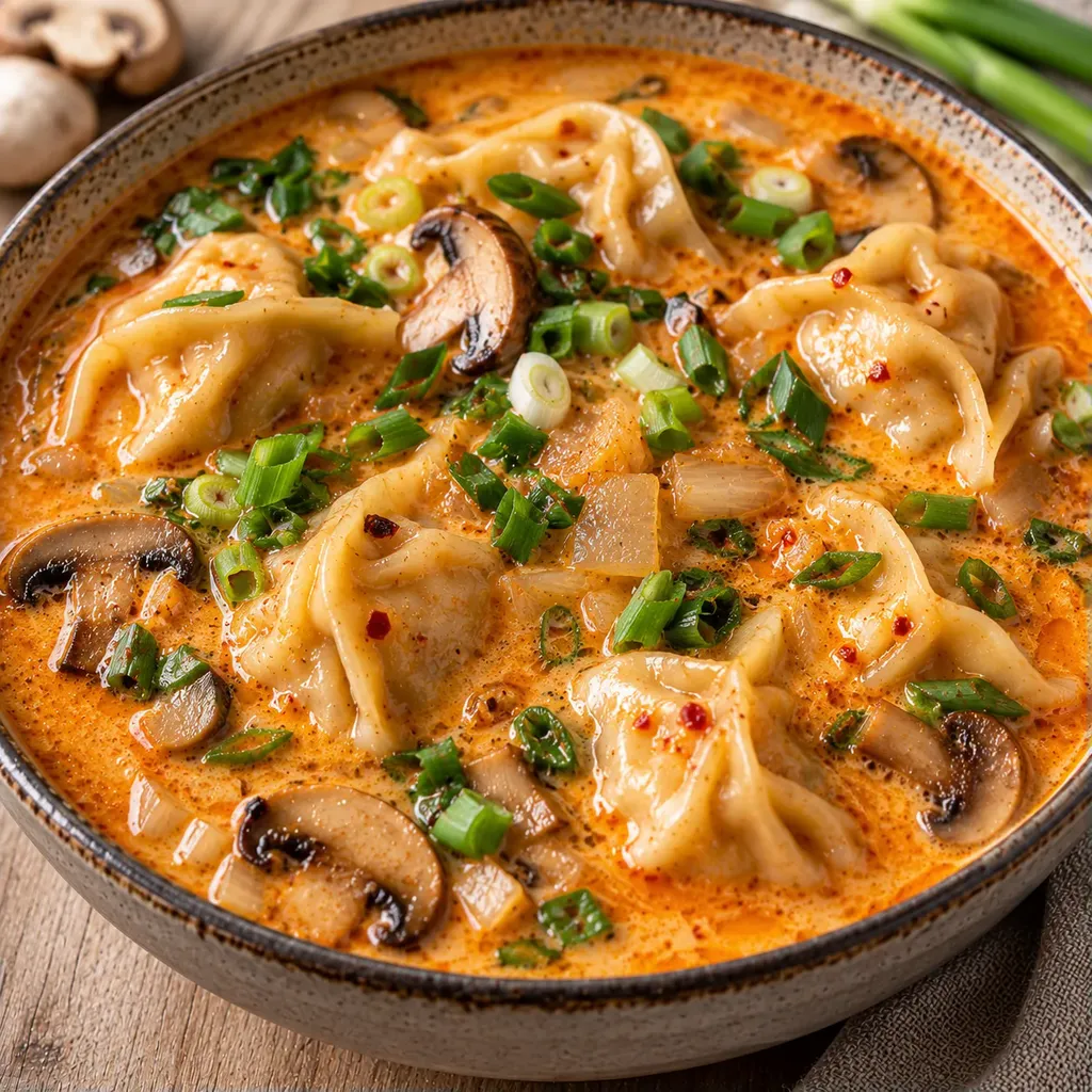 Coco curry dumplings