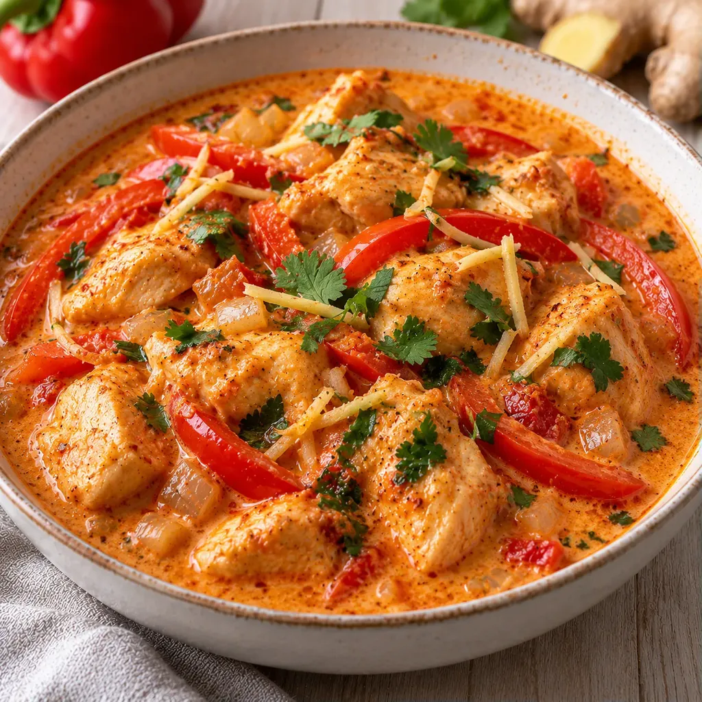 Poulet thaï coco