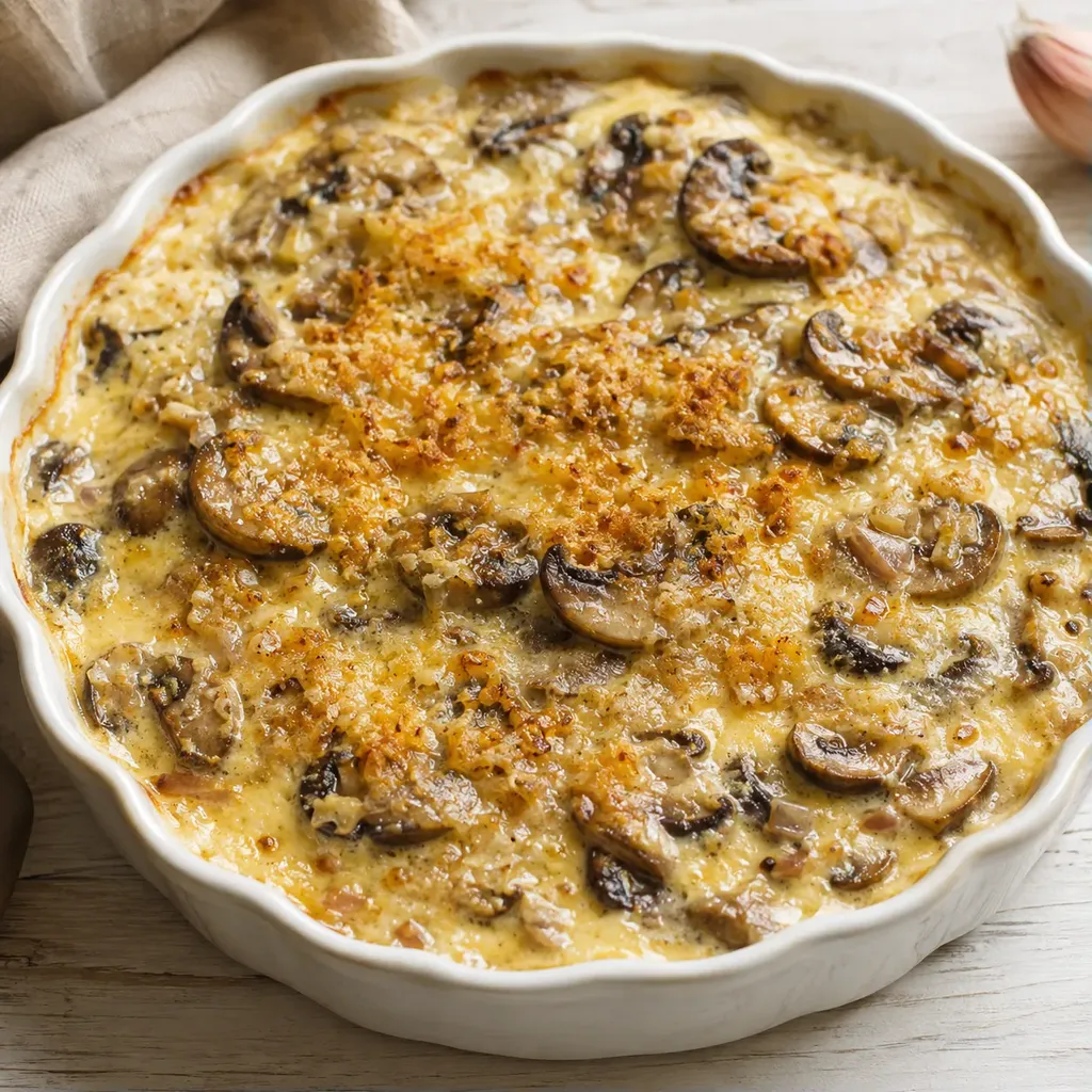 Crustade aux Champignons