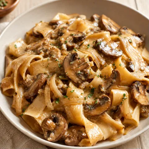 Champignons Crémeux Vegan