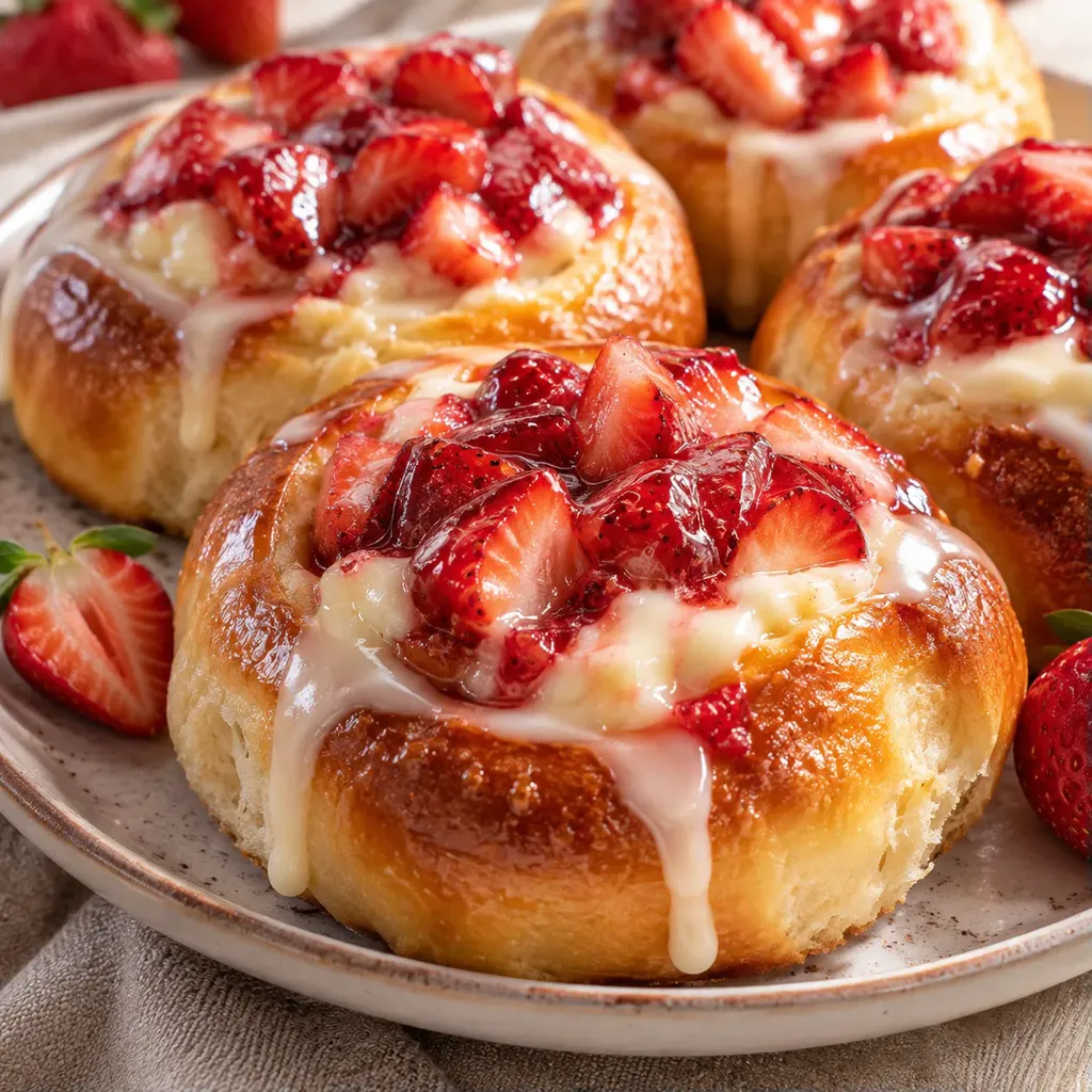 Fraises Garnies Moelleuses