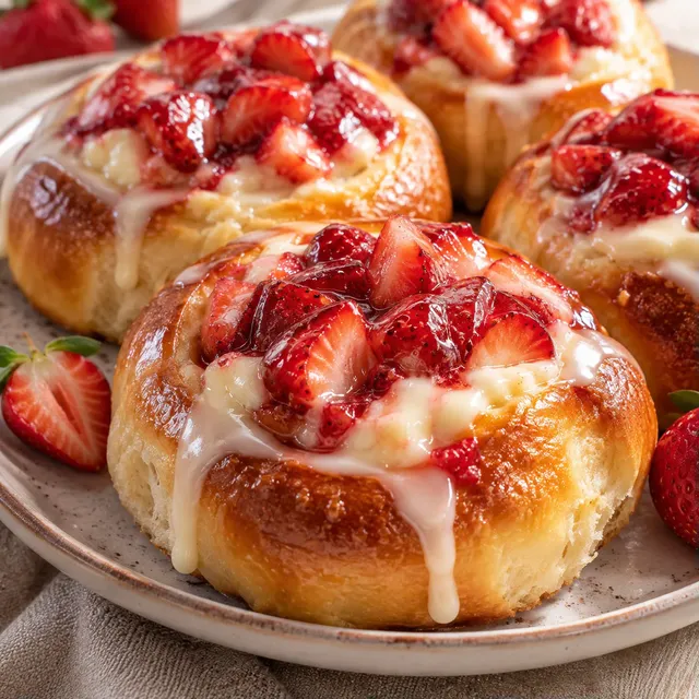 Fraises Garnies Moelleuses