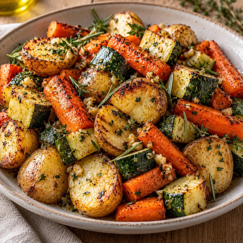 Légumes au Four Herbes
