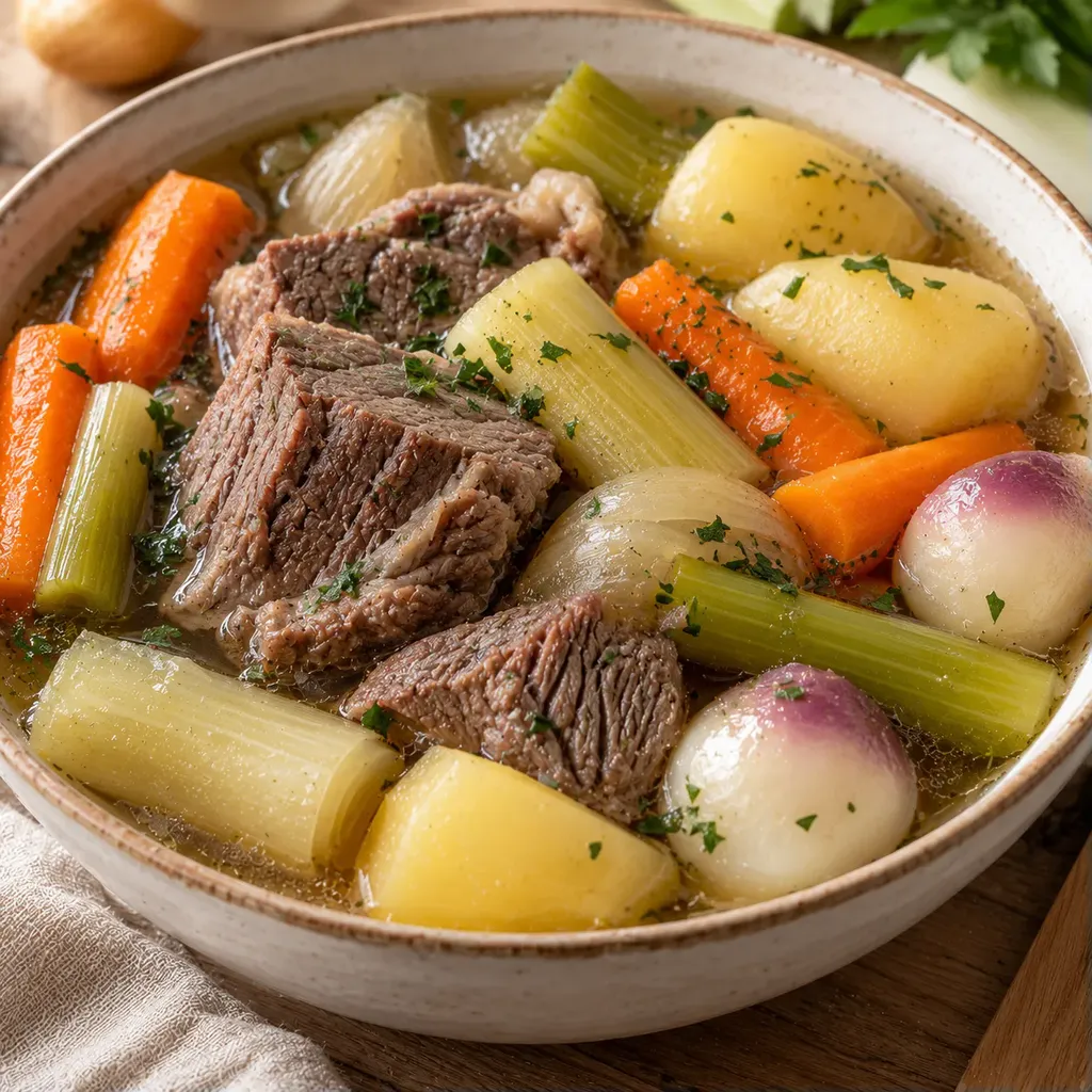 Au Cookeo : pot-au-feu