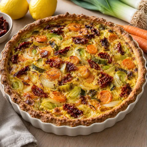 Quiche Gourmande Pois Chiches