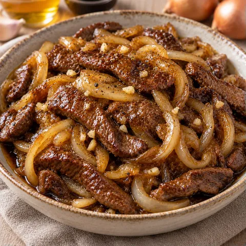 Bœuf Tendre Oignons