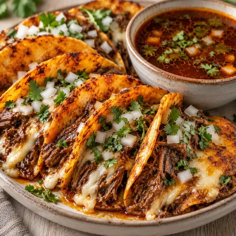 Tacos mexicains bœuf
