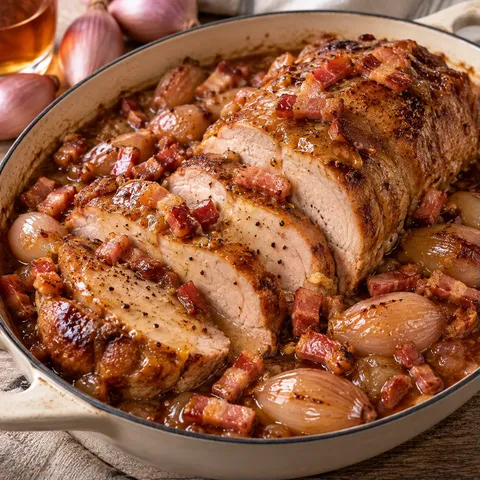 Porc Sauce Paysanne