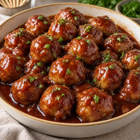 Boulettes Sauce Sucrée