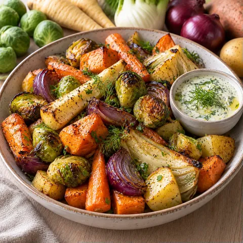 Délicieux Légumes Confits d'Hiver