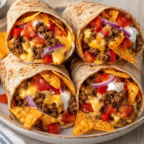 Boeuf Fromage Wraps