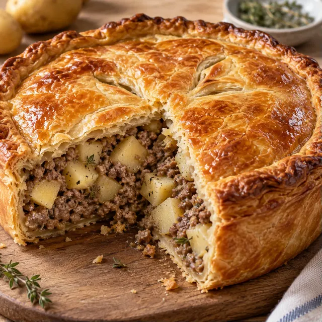 Tourte Campagnarde Viande
