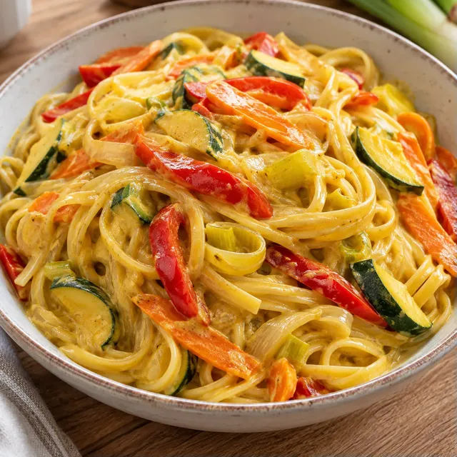 Pâtes au Curry Savoureuses