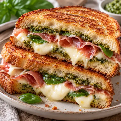 Délicieux Sandwich italien grillé