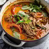 Délicieux Boeuf Tendre au Curry Rouge