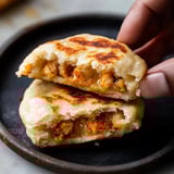Pupusa farcie et curtido maison