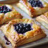 Gourmand myrtilles fromage