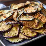Chips croquants aubergines