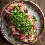 Tartines thon fondant gourmand