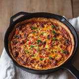 Une quiche gourmande au thon prête à être savourée.
