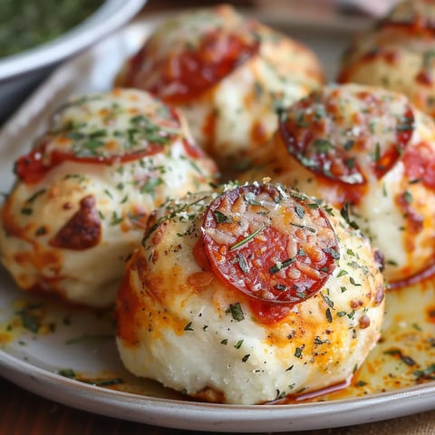 Bombes de Pizza Gourmandes